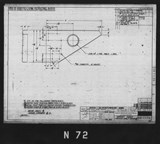 Manufacturer's drawing for North American Aviation B-25 Mitchell Bomber. Drawing number 98-71134