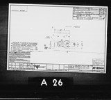 Manufacturer's drawing for Packard Motor Car Co. Packard Merlin V-1650. Drawing number at8044