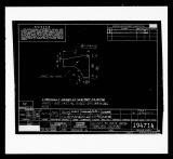 Manufacturer's drawing for Lockheed Corporation P-38 Lightning. Drawing number 194714