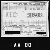 Manufacturer's drawing for Boeing Aircraft Corporation B-17 Flying Fortress. Drawing number 1-17249