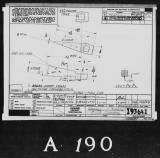 Manufacturer's drawing for Lockheed Corporation P-38 Lightning. Drawing number 193641