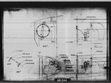 Manufacturer's drawing for North American Aviation B-25 Mitchell Bomber. Drawing number 98-53412