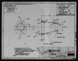 Manufacturer's drawing for North American Aviation B-25 Mitchell Bomber. Drawing number 98-61326