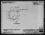 Manufacturer's drawing for North American Aviation B-25 Mitchell Bomber. Drawing number 98-43411