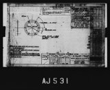 Manufacturer's drawing for North American Aviation B-25 Mitchell Bomber. Drawing number 62a-48325