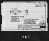 Manufacturer's drawing for North American Aviation B-25 Mitchell Bomber. Drawing number 98-58390