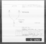 Manufacturer's drawing for Bell Aircraft P-39 Airacobra. Drawing number 33-739-049