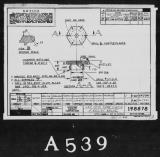 Manufacturer's drawing for Lockheed Corporation P-38 Lightning. Drawing number 198878