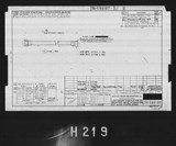 Manufacturer's drawing for North American Aviation B-25 Mitchell Bomber. Drawing number 98-588107