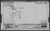 Manufacturer's drawing for North American Aviation B-25 Mitchell Bomber. Drawing number 98-53409