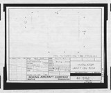 Manufacturer's drawing for Boeing Aircraft Corporation B-17 Flying Fortress. Drawing number 41-582
