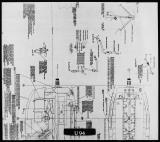 Manufacturer's drawing for Lockheed Corporation P-38 Lightning. Drawing number 196389