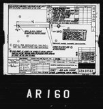 Manufacturer's drawing for North American Aviation B-25 Mitchell Bomber. Drawing number 62A-34562_AR - Standards