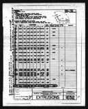 Manufacturer's drawing for North American Aviation AT-6 Texan / Harvard. Drawing number 1E52