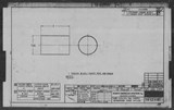 Manufacturer's drawing for North American Aviation B-25 Mitchell Bomber. Drawing number 98-534101