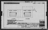 Manufacturer's drawing for North American Aviation B-25 Mitchell Bomber. Drawing number 98-62419