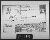 Manufacturer's drawing for Chance Vought F4U Corsair. Drawing number 13001