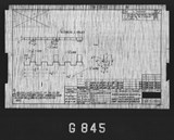 Manufacturer's drawing for North American Aviation B-25 Mitchell Bomber. Drawing number 98-535113