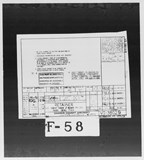 Manufacturer's drawing for Chance Vought F4U Corsair. Drawing number 38029