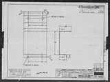 Manufacturer's drawing for North American Aviation B-25 Mitchell Bomber. Drawing number 98-48901