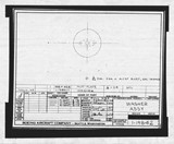 Manufacturer's drawing for Boeing Aircraft Corporation B-17 Flying Fortress. Drawing number 1-19842