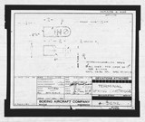 Manufacturer's drawing for Boeing Aircraft Corporation B-17 Flying Fortress. Drawing number 41-9692