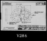 Manufacturer's drawing for Lockheed Corporation P-38 Lightning. Drawing number 203294