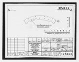 Manufacturer's drawing for Beechcraft AT-10 Wichita - Private. Drawing number 105862