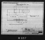 Manufacturer's drawing for North American Aviation B-25 Mitchell Bomber. Drawing number 98-61141