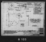 Manufacturer's drawing for North American Aviation B-25 Mitchell Bomber. Drawing number 98-735113