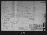 Manufacturer's drawing for North American Aviation B-25 Mitchell Bomber. Drawing number 98-42165