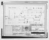 Manufacturer's drawing for Boeing Aircraft Corporation B-17 Flying Fortress. Drawing number 21-9650