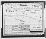 Manufacturer's drawing for Boeing Aircraft Corporation B-17 Flying Fortress. Drawing number 41-442