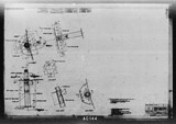 Manufacturer's drawing for North American Aviation B-25 Mitchell Bomber. Drawing number 98-62574
