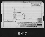 Manufacturer's drawing for North American Aviation B-25 Mitchell Bomber. Drawing number 98-61129