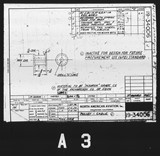 Manufacturer's drawing for North American Aviation P-51 Mustang. Drawing number 19-34006