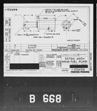 Manufacturer's drawing for Boeing Aircraft Corporation B-17 Flying Fortress. Drawing number 1-22633