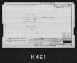 Manufacturer's drawing for North American Aviation B-25 Mitchell Bomber. Drawing number 98-61358