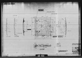 Manufacturer's drawing for North American Aviation B-25 Mitchell Bomber. Drawing number 98-320324