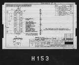 Manufacturer's drawing for North American Aviation B-25 Mitchell Bomber. Drawing number 98-58373