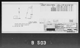 Manufacturer's drawing for Boeing Aircraft Corporation B-17 Flying Fortress. Drawing number 1-21390