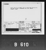 Manufacturer's drawing for Boeing Aircraft Corporation B-17 Flying Fortress. Drawing number 1-21965