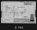 Manufacturer's drawing for North American Aviation B-25 Mitchell Bomber. Drawing number 62b-317371