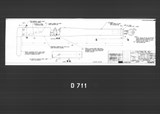 Manufacturer's drawing for Douglas Aircraft Company C-47 Skytrain. Drawing number 3114576