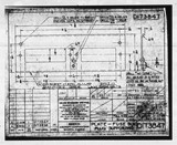 Manufacturer's drawing for Beechcraft Beech Staggerwing. Drawing number D173847