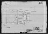 Manufacturer's drawing for North American Aviation B-25 Mitchell Bomber. Drawing number 98-530104