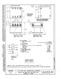 Manufacturer's drawing for Generic Parts - Aviation General Manuals. Drawing number AN3341
