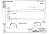 Manufacturer's drawing for Vickers Spitfire. Drawing number 39038