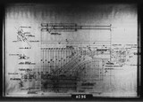 Manufacturer's drawing for North American Aviation B-25 Mitchell Bomber. Drawing number 98-61321