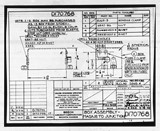 Manufacturer's drawing for Beechcraft Beech Staggerwing. Drawing number D170768